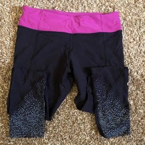 Lululemon EUC Reflective Tight Stuff Tight Size 8